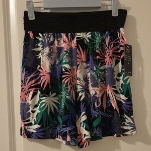 Robert Louis Navy Multi Tropical Shorts